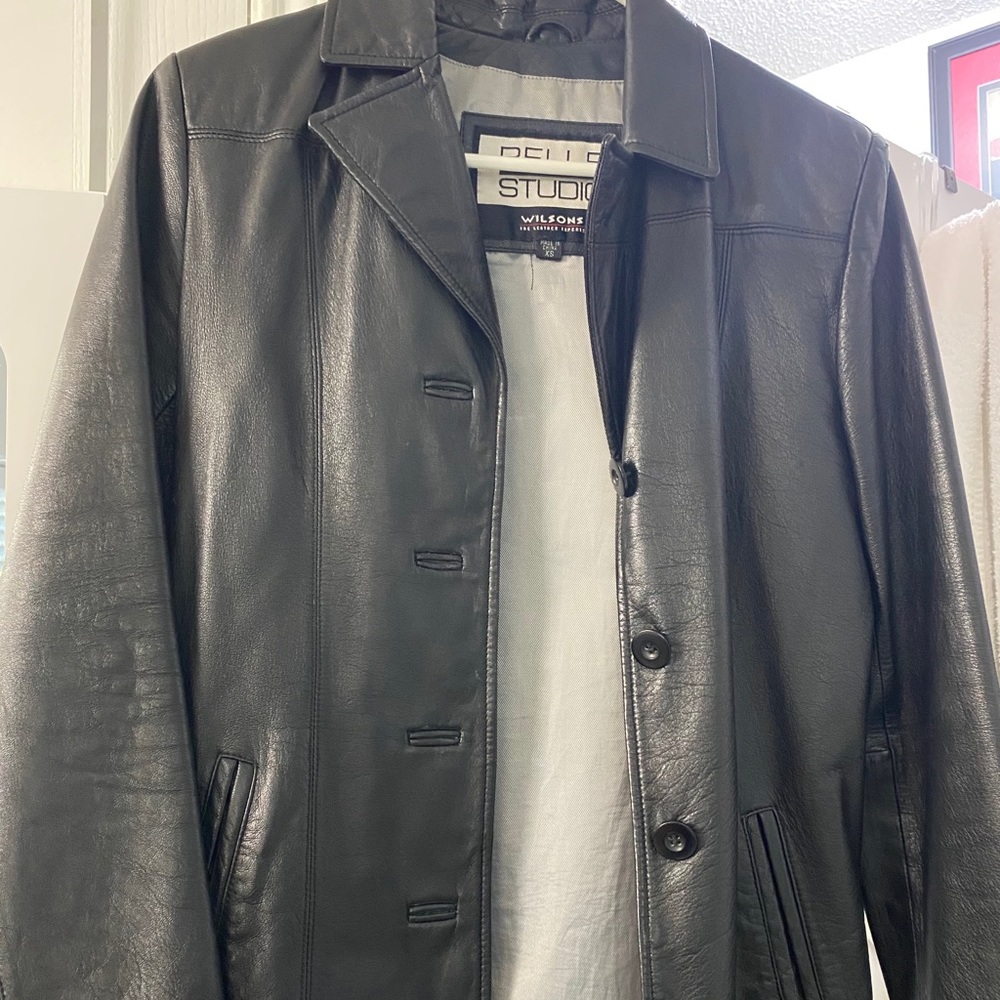 Pelle Wilson’s leather jacket